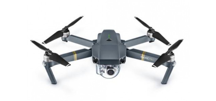 Darty: Drone DJI Mavic Pro à 799€ au lieu de 969,99€
