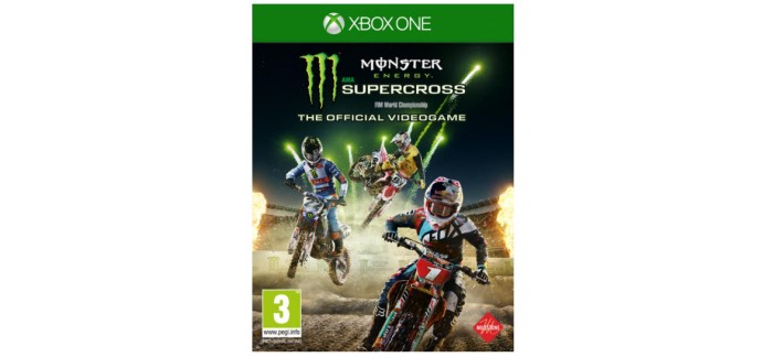 Micromania: Jeu Xbox One Monster Energy Supercross à 49,99€ au lieu de 69,99€