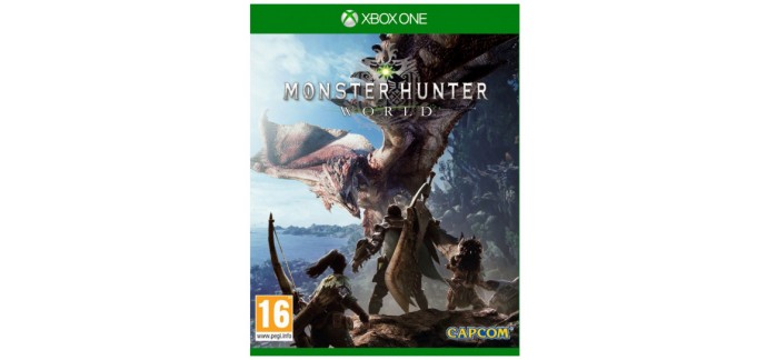 Amazon: Jeu Monster Hunter World sur Xbox One à 24,89€
