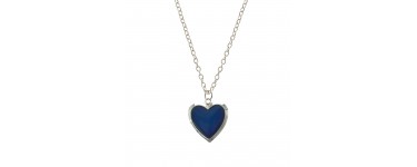 Claire's: Collier médaillon coeur changeant de couleur à 2,99€ au lieu de 5,99€