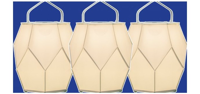 Marie Claire: 6 lanternes solaires "Couture" DE MAIORI à gagner