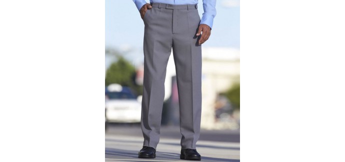 Damart: Pantalon toile rabanne, ceinture réglable à 10,40€ au lieu de 34,99€