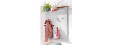 3 Suisses: Panneau-penderie mural avec étagère Home Affaire Binz à 97,30€ au lieu de 139€