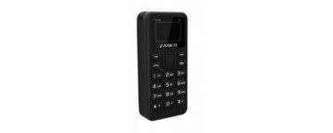 eGlobal Central: Téléphone Mobile - ZANCO Tiny Fone Collection Tiny T1 2G Noir, à 59,99€ au lieu de 89,99€  