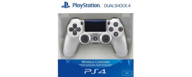 Auchan: Manette PlayStation 4 - Dualshock 4.0 Silver, à 44,99€ au lieu de 64,99€