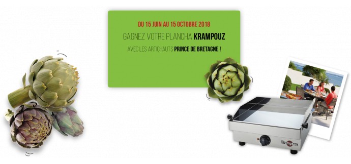 Prince de Bretagne: A gagner  6 planchas électriques Krampouz 