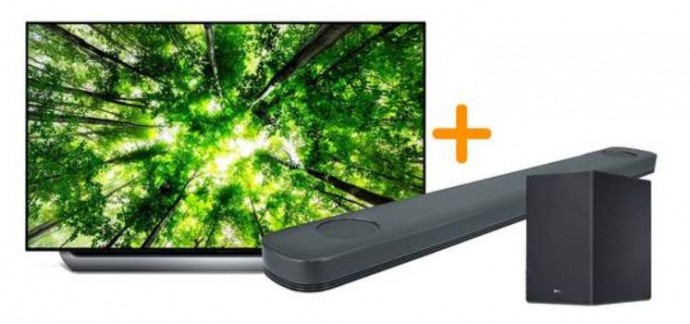 Iacono: Pack LG - TV OLED65C8 + Barre de son SK9Y, à 3089€ au lieu de 4589€ [via ODR]