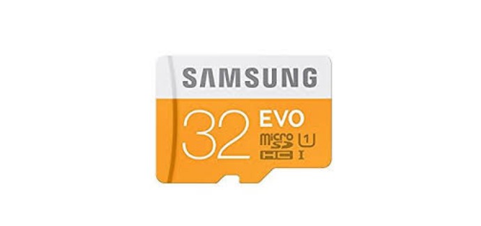 Darty: Carte Micro SD SAMSUNG Evo 32 GO à 1€ pour l’achat simultané d'une tablette Samsung Tab E
