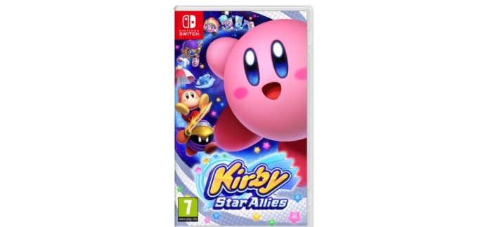 Micromania: Jeu NINTENDO Switch - Kirby Star Allies à 64,99€ + T-shit Exclusif Micromania Offert