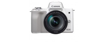 Canon: Appareil Photo - CANON Boîtier EOS M50 + Objectif EF-M 18-150mm Blanc, à 909,99€ au lieu de 959,99€