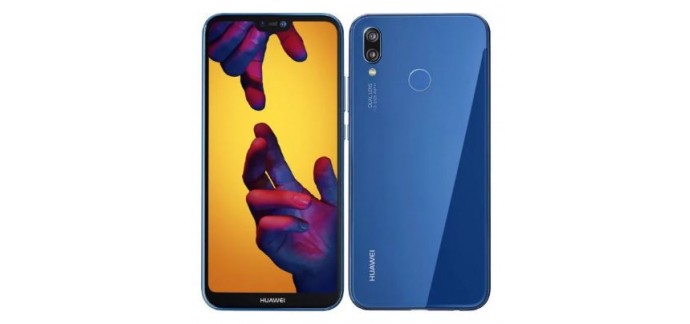 Rue du Commerce: Smartphone - HUAWEI P20 Lite Bleu, à 349€ au lieu de 369€