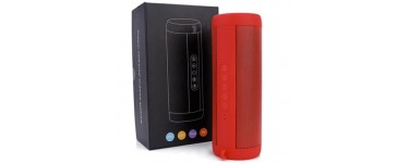 Groupon: Enceinte Bluetooth T2 + Lampe Torche intégrée Rouge, à 19,99€ au lieu de 34,99€