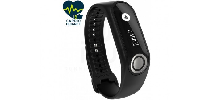 i-Run: Bracelet d'activité - Tomtom Touch Cardio Composition - Small à 89€ au lieu de 149€
