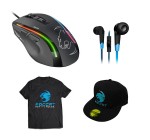 TopAchat: Pack Roccat Kone EMP + casque audio Syva + T-shirt (M) + Casquette à 49,90€ au lieu de 109,90€