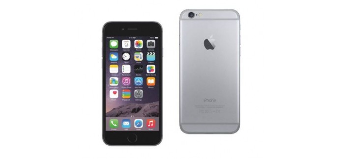 Auchan: Smartphone - APPLE iPhone 6S 64 Go Gris Lagoona , à 349,9€ au lieu de 599€
