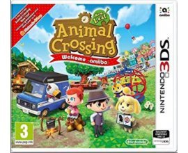Micromania: Jeu NINTENDO 3DS - Animal Crossing New Leaf Welcome Amiibo + 1 Carte 3DS + Porte-cartes Offert