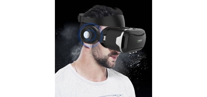 Banggood: Casque VR Shinecon pour smartphones 3.5-5.5 pouces à 25,92€ au lieu de 43,20€