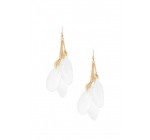 Forever 21: Boucles d'oreilles plumes synthétiques à 3€ au lieu de 6€