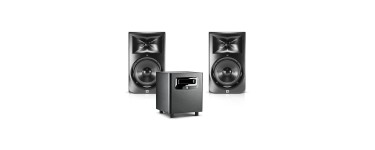 Woodbrass: Pack JBL: 2 * LSR305 + 1 * LSR 310S à 599€ au lieu de 836,40€