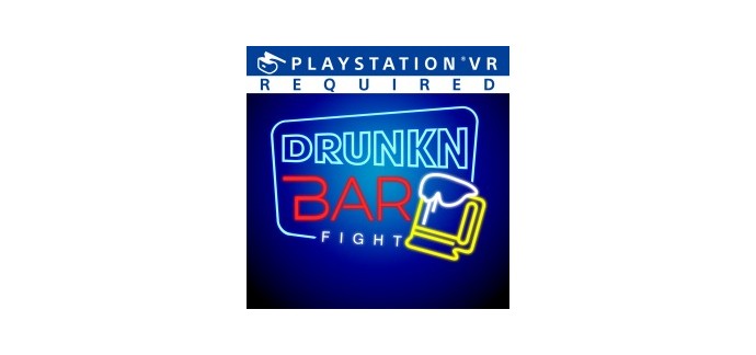 Playstation Store: Jeu PS4 VR Drunkn Bar Fight à 4,99€ au lieu de 13,49€