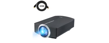 Amazon: Mini Vidéo Projecteur LED Deeplee DP500 2000 Lumen à 76,99€ au lieu de 189,99€