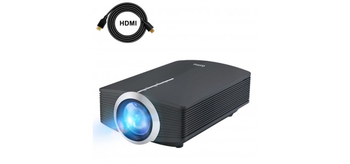 Amazon: Mini Vidéo Projecteur LED Deeplee DP500 2000 Lumen à 76,99€ au lieu de 189,99€