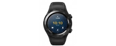 eGlobal Central: Montre Connectée - HUAWEI Smart Watch 2 4G LEO-DLXX Carbone Noir, à 254,99€ au lieu de 424,99€
