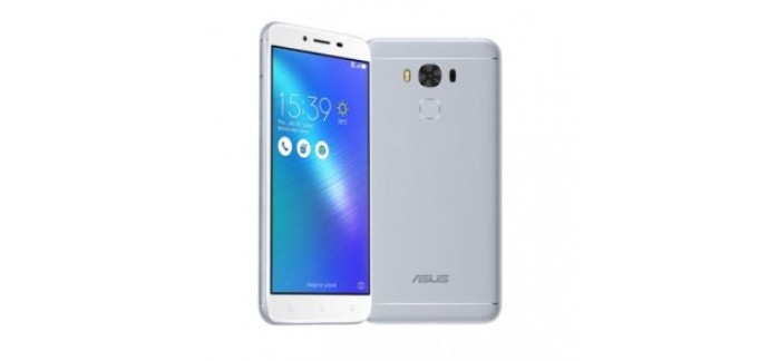 Asus: Smartphone - ASUS ZenFone 3 Max Plus ZC553KL-4J022WW Argenté, à 189,99€ au lieu de 209,99€