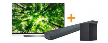 Iacono: Pack TV/ Vidéo - LG OLED55E8 + Barre de son SK9Y, à 3189€ au lieu de 4089€ [via ODR]