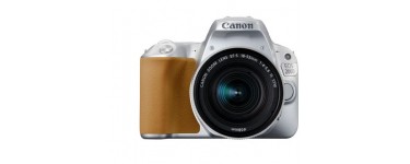 Canon: Appareil Photo WiFi - CANON EOS 200D Argent + Objectif EF-S 18-55mm, à 603,99€ au lieu de 653,99€