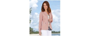 Atlas for Men: Veste d'été femme zippée couleur pastel d'une valeur de 29,95€ au lieu de 59,90€