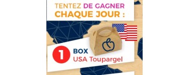 Toupargel: 1 BOX USA Toupargel et 1 Smartbox 3 jours d'évasion gourmande à gagner chaque jour