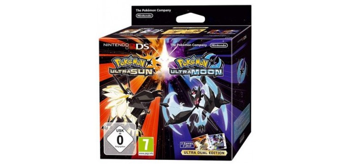 Micromania: Jeu Nintendo 3DS Pokemon Ultra Soleil Et Ultra Lune Edition Deluxe Ultra Dual à 69,99€