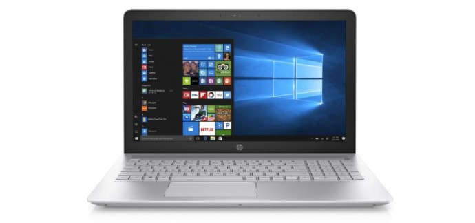 Hewlett-Packard (HP): PC Portable - HP Pavilion 15-cc510nf Argent minéral, à 769€ au lieu de 849€