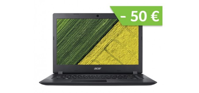 Acer: PC Portable - ACER Aspire 3 A314-32 Noir, à 399€ au lieu de 449€