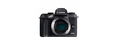 Canon: Boîtier pour Appareil Photo WiFi - CANON EOS M5 Noir, à 879,99€ au lieu de 979,99€