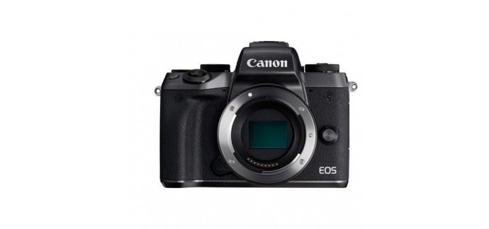 Canon: Boîtier pour Appareil Photo WiFi - CANON EOS M5 Noir, à 879,99€ au lieu de 979,99€