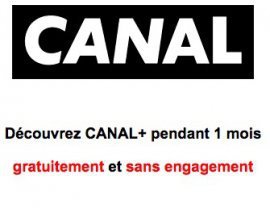 Cdiscount: Abonnement Canal+ gratuit pendant 1 mois pour les membres Cdiscount à Volonté