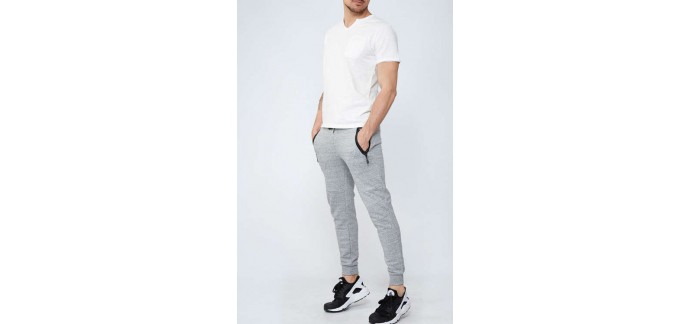 Uncle Jeans: Pantalon de survêtement gris homme à 24,71€ au lieu de 54,90€