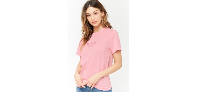 Forever 21: T-shirt « It's Not Me It's You » à 6,50€ au lieu de 13€