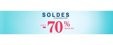 Blancheporte: Jusqu'à -70% sur tout le site pendant les soldes printemps/été