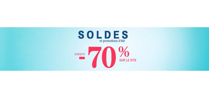 Blancheporte: Jusqu'à -70% sur tout le site pendant les soldes printemps/été