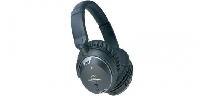 EasyLounge: Casque Stéréo - AUDIO TECHNICA ATH-ANC9 Noir, à 179€ au lieu de 279€