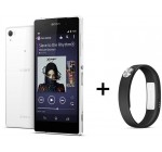 GrosBill: Smartphone SONY Xperia Z2 Blanc + Montre connectée Smartband noire à 454,30€ au lieu de 649€