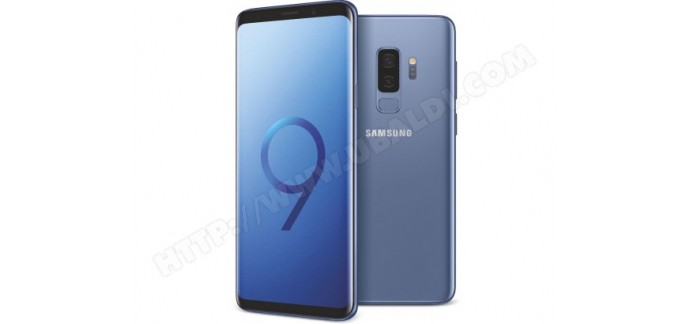 Ubaldi: Smartphone Galaxy S9+ Bleu corail - SAMSUNG à 830€ au lieu de 959€