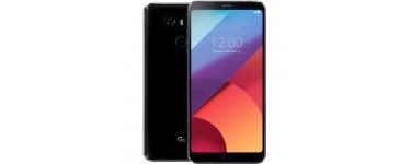 TopAchat: Smartphone - LG G6 (4G+) - Noir à 299€ au lieu de 369,90€