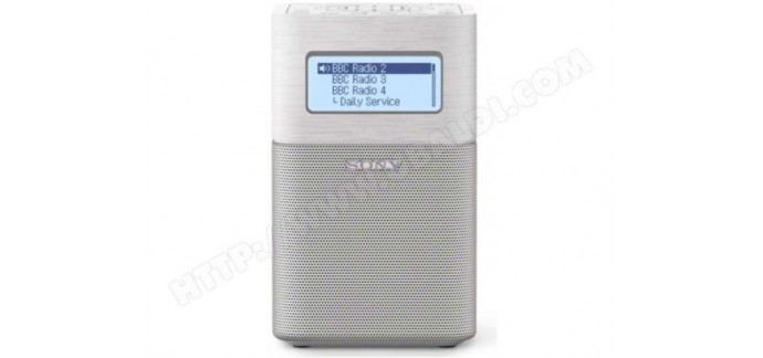 Ubaldi: Radio DAB+ Sony XDRV1BTDW à 150€ au lieu de 199€