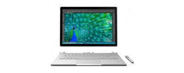 TopAchat: Tablette PC 13.5'' Microsoft Surface Book (9EZ-00003) à 2199,99€ au lieu de 2899,90€