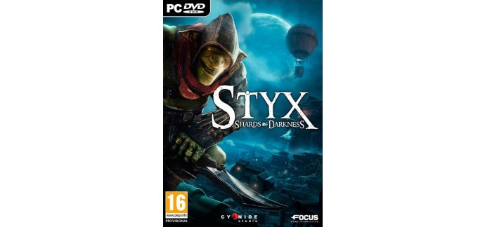 Instant Gaming: Jeux video - Styx: Shards of Darkness à 5,45€ au lieu de 40€