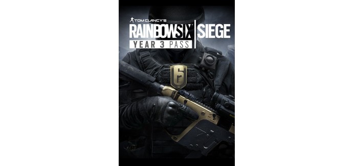 Instant Gaming: Jeux video - Tom Clancy's Rainbow Six Siege Season Pass Year 3 à 18,75€ au lieu de 30€